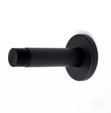 Deurstopper muur zwart 90 mm