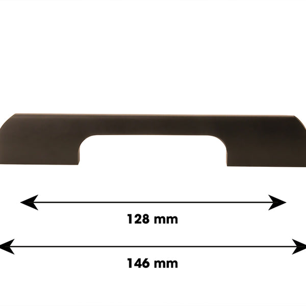 Handgreep Design Brons 146 mm - Boorafstand 128 mm