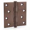 RVs scharnier met bronzen coating en rechte hoek