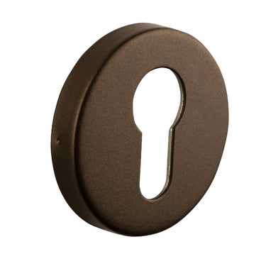 Cilinderrozet brons rond