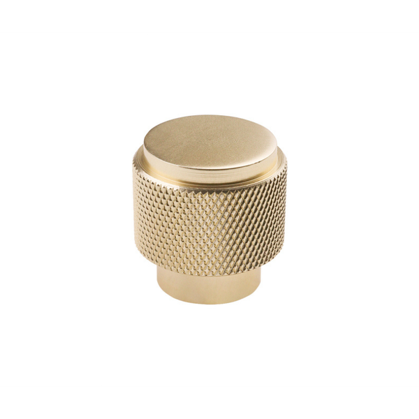 Kastknop Ribbel Satijn goud 20x25 mm