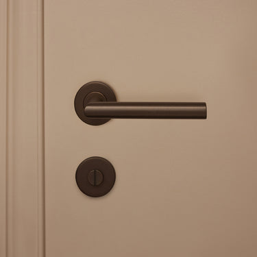 WC-sluiting brons rond rozet