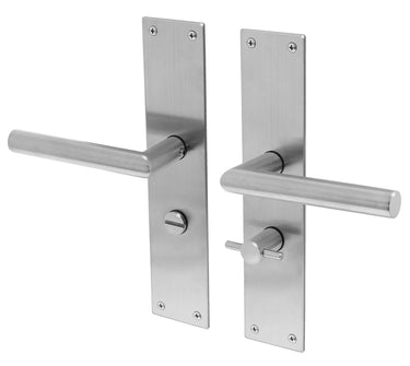 Nuoro deurklink RVS - WC deurbeslag WC63