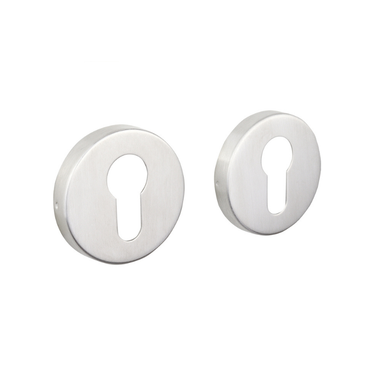 Cilinderrozetten RVS rond