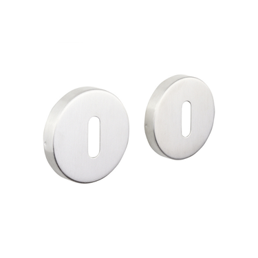 Sleutelrozetten RVS rond